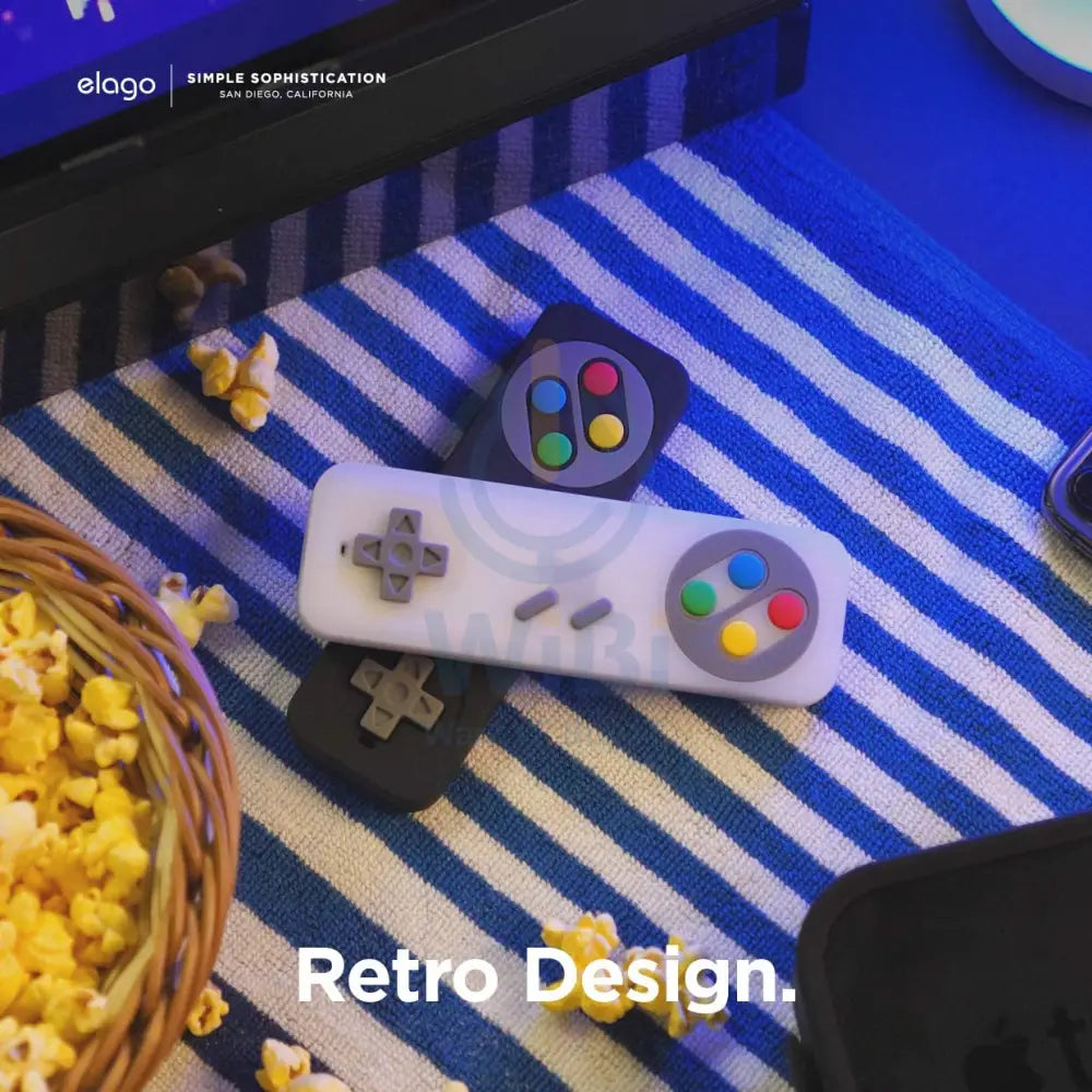 Elago R4 Retro Case for Apple TV Siri Remote (Lanyard Included) - Nightglow Blue Accessories > Smart Devices > Smart TV