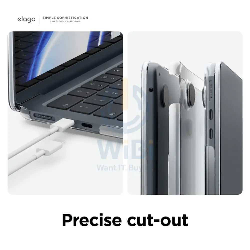 Elago Ultra Slim Hard Case for MacBook Air 13.6 inch M2 - Clear Accessories > Mobiles & Tablets