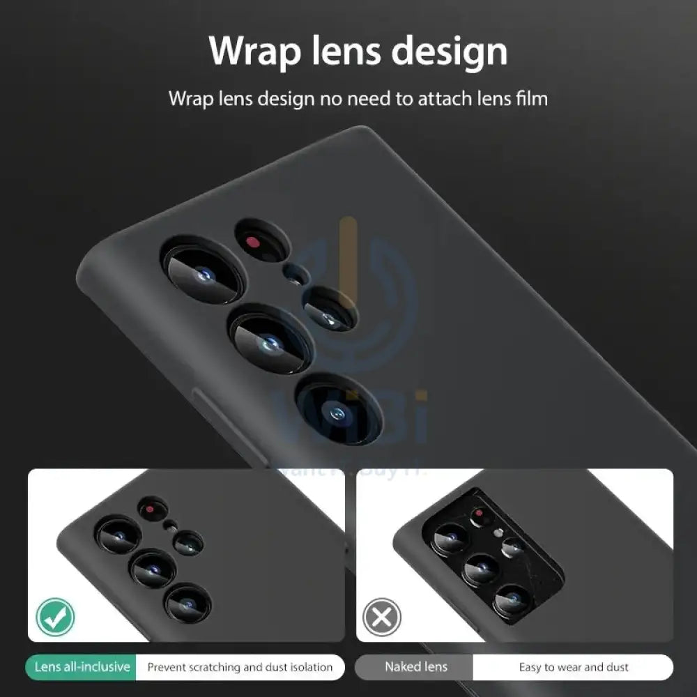 Elephant Horn Silicone Case For Samsung Galaxy S25 Ultra - Black Accessories > Mobiles & Tablets > Mobiles > Covers &