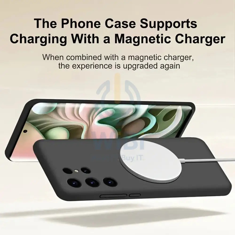 Elephant Horn Silicone Case For Samsung Galaxy S25 Ultra - Black Accessories > Mobiles & Tablets > Mobiles > Covers &