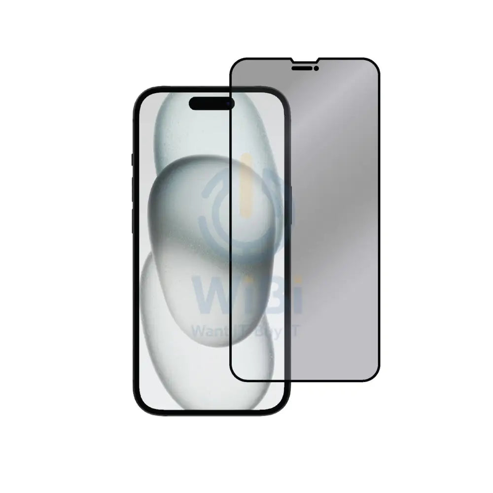 Eltoro Double Strong CF Screen Protector for iPhone 15 - Privacy / Black Accessories > Mobiles & Tablets > Mobiles >