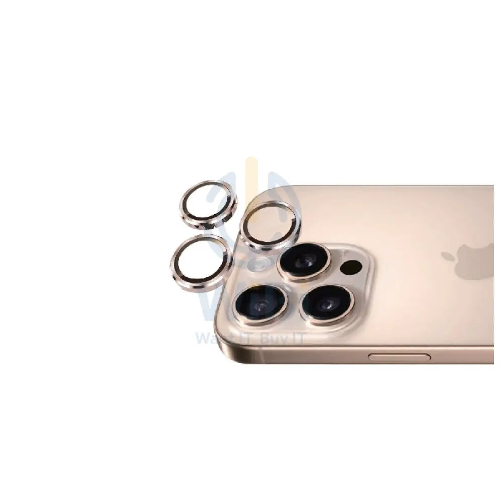 Eltoro Individual Ar Metal Rings Camera Lens Protector - Apple iPhone 16 Pro / Apple iPhone 16 Pro Max / Desert