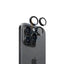 Eltoro Individual Ar Metal Rings Camera Lens Protector for iPhone 15 Pro / 15 Pro Max - Black Accessories > Mobiles &