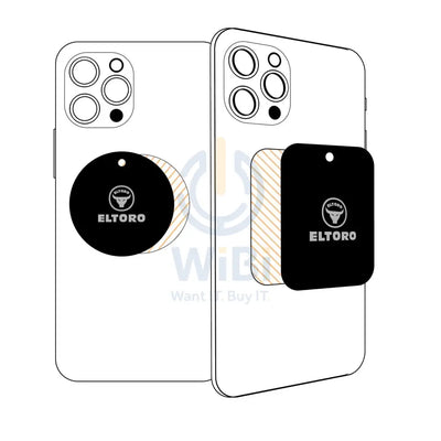 Eltoro Magnetic Metal Plates – Black Accessories > Mobiles & Tablets > Mobiles > Mobile Holder / Stands > Offer Zone