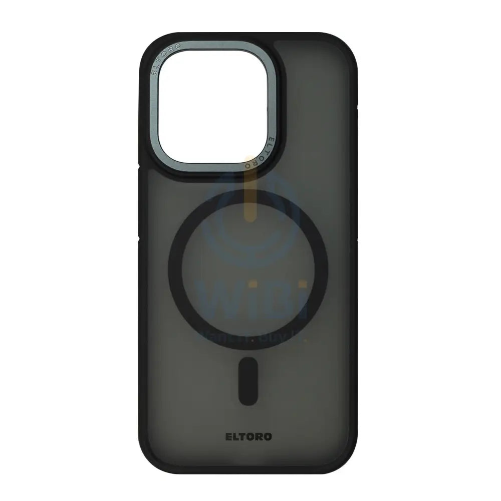 Eltoro Magsafe Arm-smoke Cover for iPhone 15 Pro - Black & Gray Accessories > Mobiles & Tablets > Mobiles > Covers &
