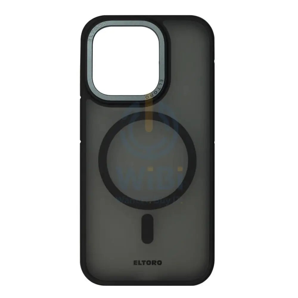 Eltoro Magsafe Arm-smoke Cover for iPhone 15 Pro Max - Black & Yellow Accessories > Mobiles & Tablets > Mobiles >
