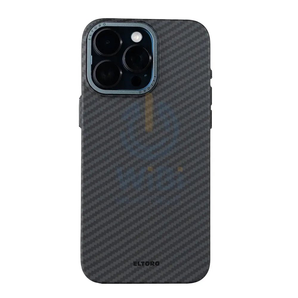 Eltoro Magsafe Iron Carbon Cover for iPhone 15 Pro Max - Black Accessories > Mobiles & Tablets > Mobiles > Covers &