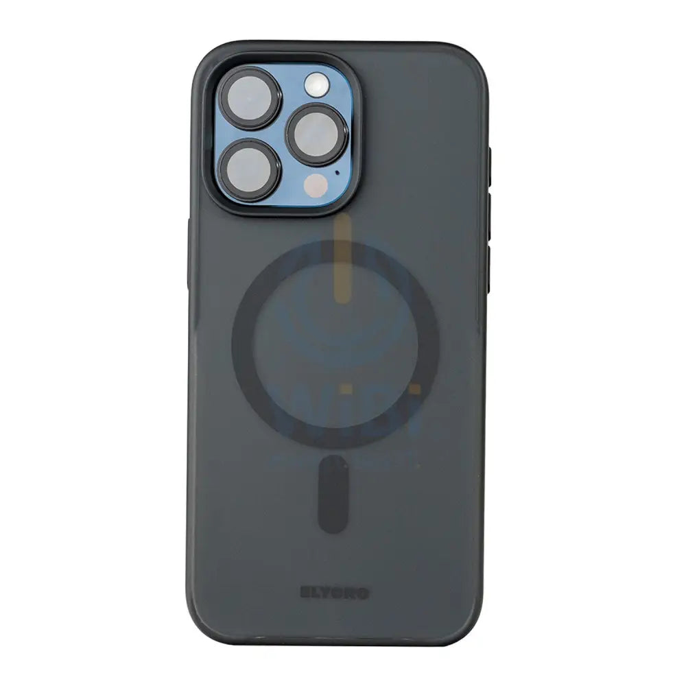 Eltoro Magsafe Smoke Rubberized Cover for iPhone 15 Pro - Black Accessories > Mobiles & Tablets > Mobiles > Covers &