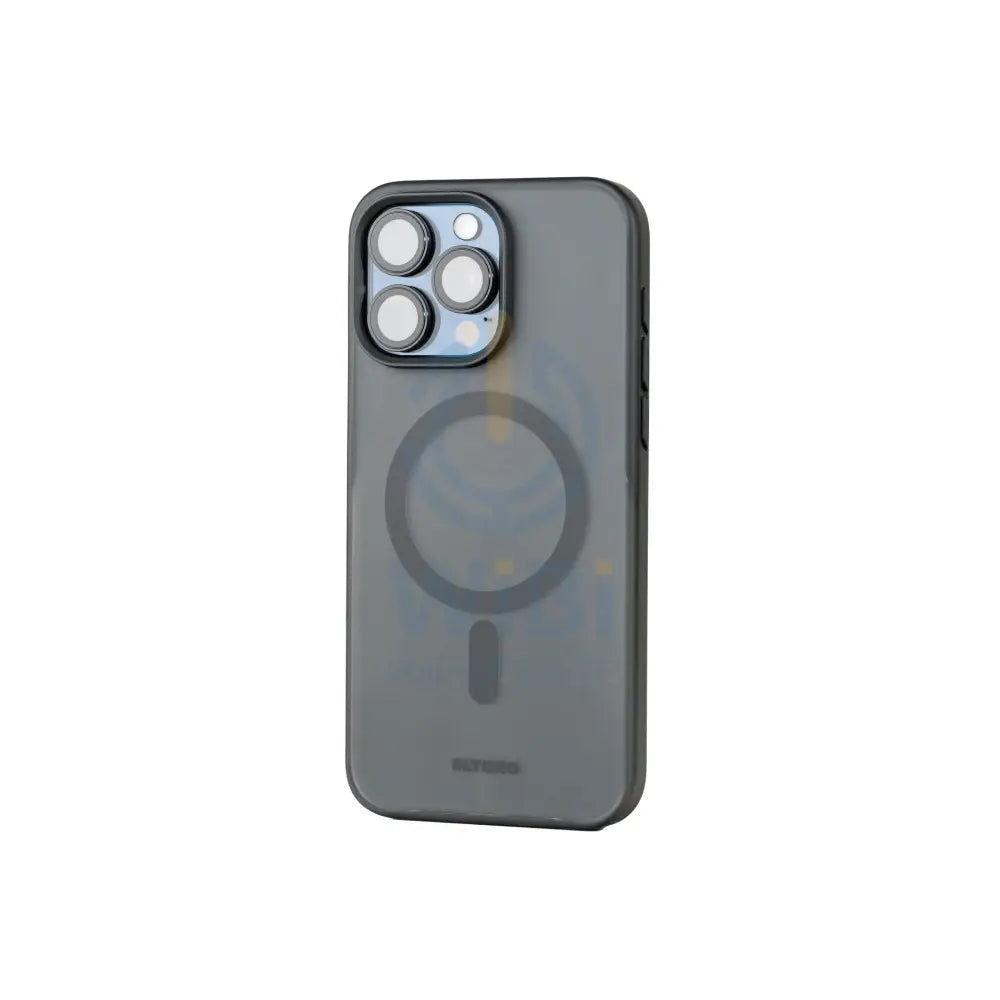 Eltoro Magsafe Smoke Rubberized Cover for iPhone 15 Pro - Black Accessories > Mobiles & Tablets > Mobiles > Covers &
