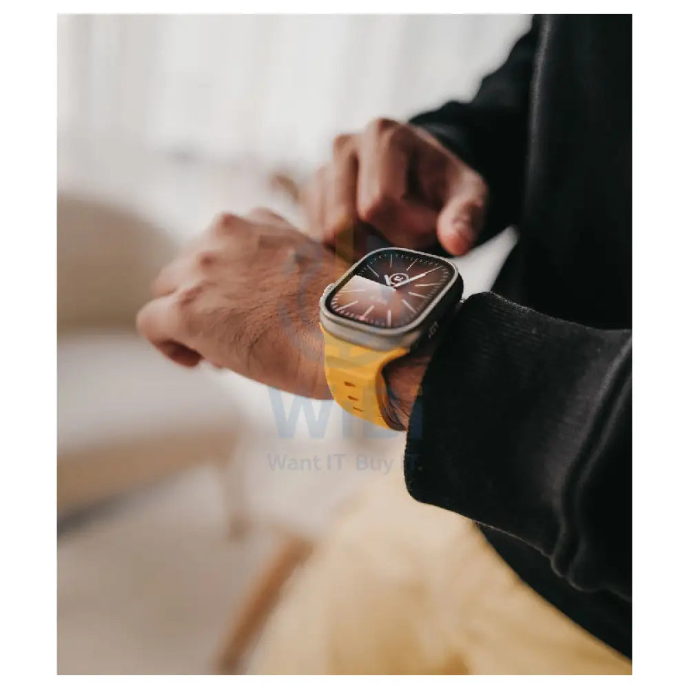 Eltoro Sport Rubber Band 44 / 45 / 49mm - Yellow Accessories > Smart Watches