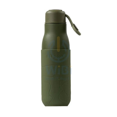 Eltoro Stainless Steel Bottle - 500ml / Olive with Olive Sleeve Accessories > Outdoor & Travel