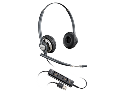 HP HP Poly EncorePro 725 Stereo Headset TAA - On-Ear / USB-A