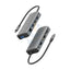 Energea AluHub Max 11 in 1 USB C Hub Gunmetal Accessories > USB Hub