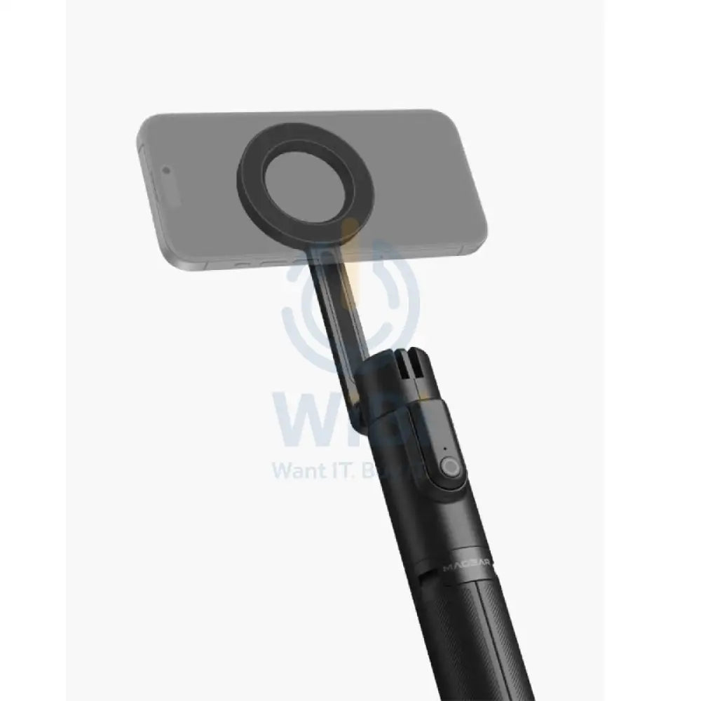 Energea Magear Magpod Bluetooth Selfie Stick With Removable Controller - Black Accessories > Head Phones Holder