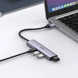 Ugreen USB HUB splitter - 4x USB 3.0 - Gray