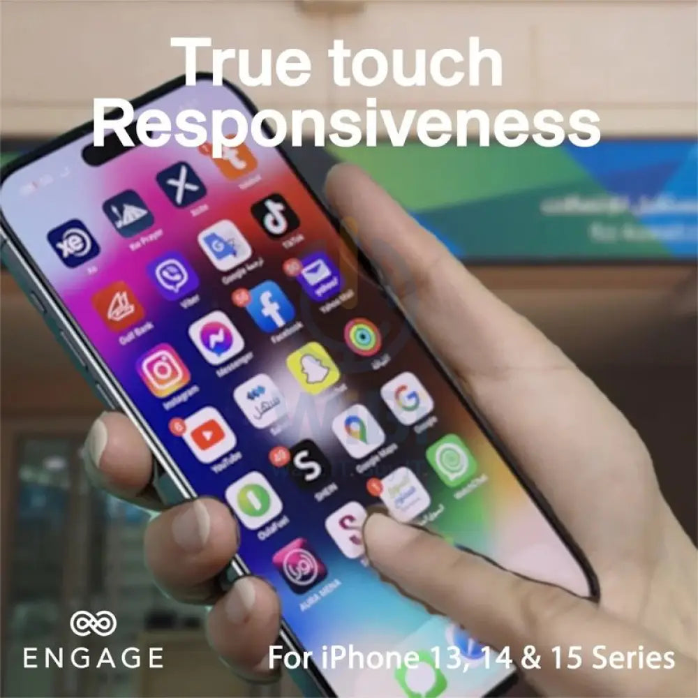 ENGAGE IPHONE 13 PRO TEMPERED GLASS SCREEN PROTECTOR W/APPLICATOR Accessories > Mobiles & Tablets > Mobiles > Screen