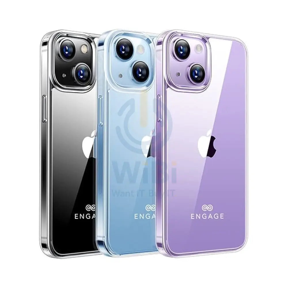 ENGAGE iPhone 14 Plus Hard Clear Case Accessories > Mobiles & Tablets > Mobiles