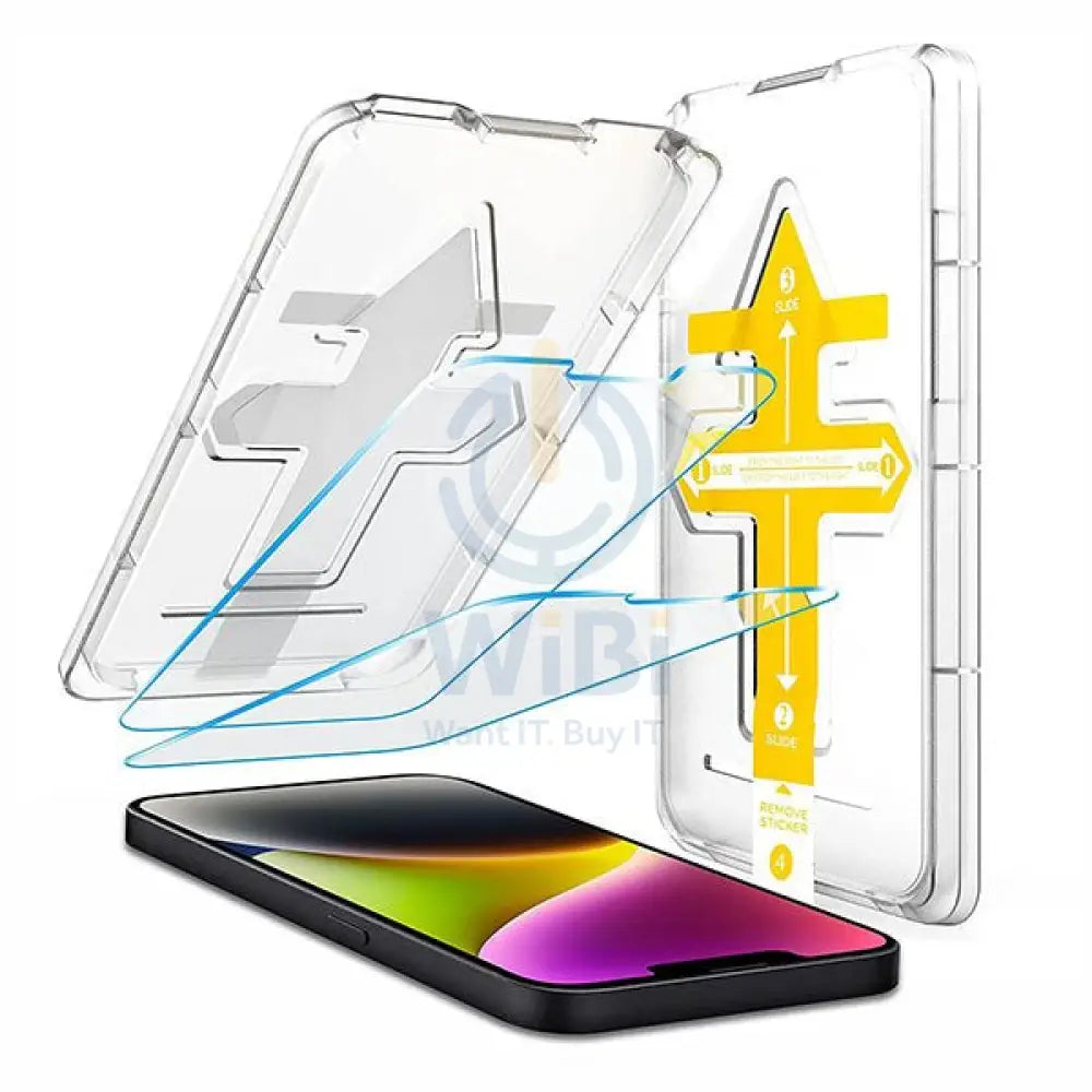 ENGAGE IPHONE 14 PLUS TEMPERED GLASS SCREEN PROTECTOR WITH APPLICATOR Accessories > Mobiles & Tablets > Mobiles >