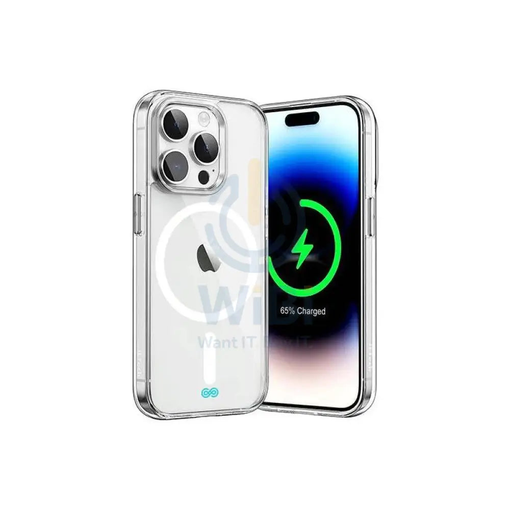 Engage iPhone 15 Pro Max MagSafe Hard Clear Case - Clear Accessories > Mobiles & Tablets > Mobiles > Covers & Cases >