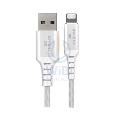 Engage Lightning MFI Certified Cable 2 Meter - White Accessories > Cables & Converters > Cables
