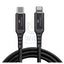 Engage PD 18W Fast Charging MFI certified Type-C to Lightning Cable 2 meters - Black Accessories > Cables & Converters