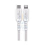 Engage PD 18W Fast Charging MFI certified Type-C to Lightning Cable 2 meters - White Accessories > Cables & Converters
