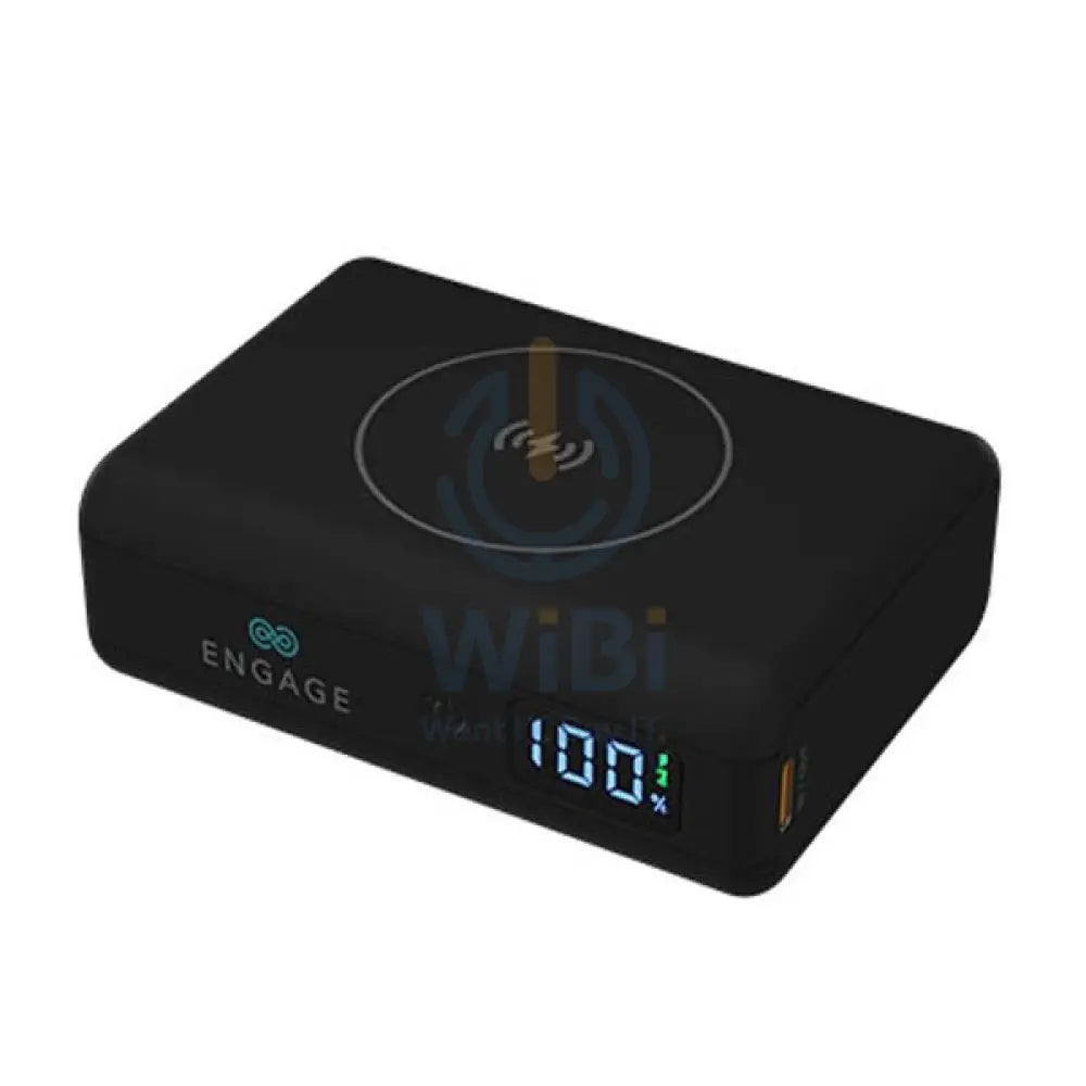 Engage Ultra Compact 10000mAh Wireless Power Bank PD 45W - Black – WIBI ...