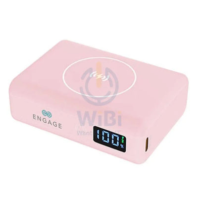 Engage Ultra Compact 10000mAh Wireless Power Bank PD 45W - Pink Accessories > Power Bank