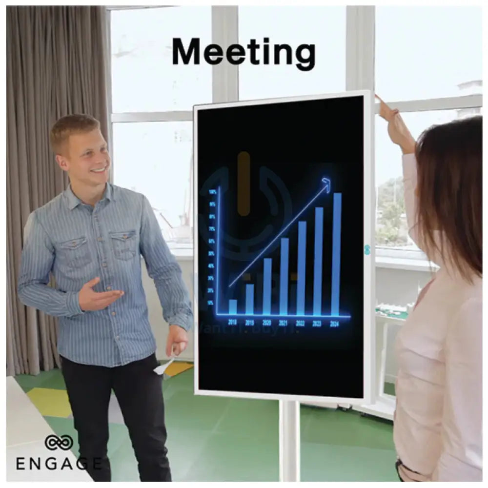 ENGAGE Wireless Android Interactive Screen - 32’’ / 128GB / 8GB / 4G / USB-A / HDMI Monitors & Projectors > Monitors