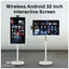 ENGAGE Wireless Android Interactive Screen - 32’’ / 128GB / 8GB / 4G / USB-A / HDMI Monitors & Projectors > Monitors