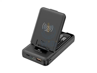 Engage Wireless Power Bank 10000Mah Multi-Functional Box PD 20W - Black Accessories > Power Bank