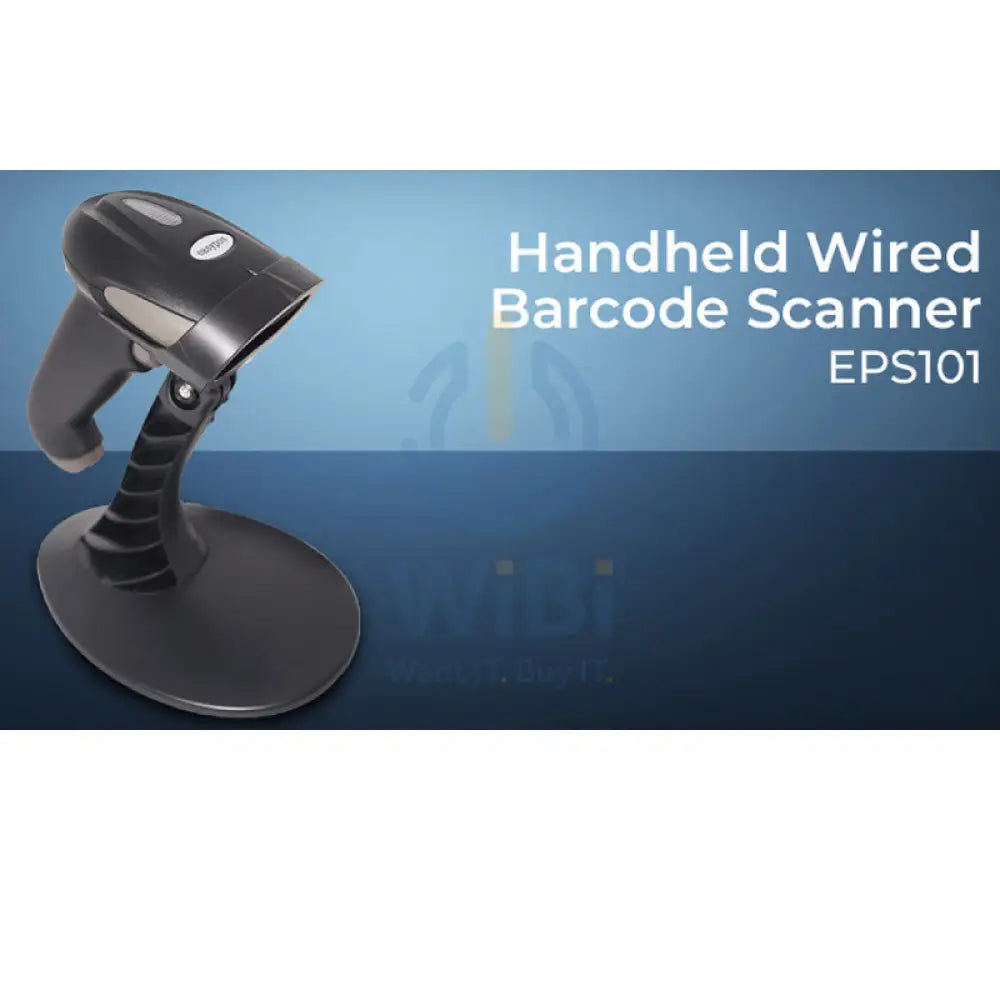 EPOS EPS101 Barcode Scanner 100±20 (scans/second) / USB / Bi directional Scanner Printers & Scanners > Scanners