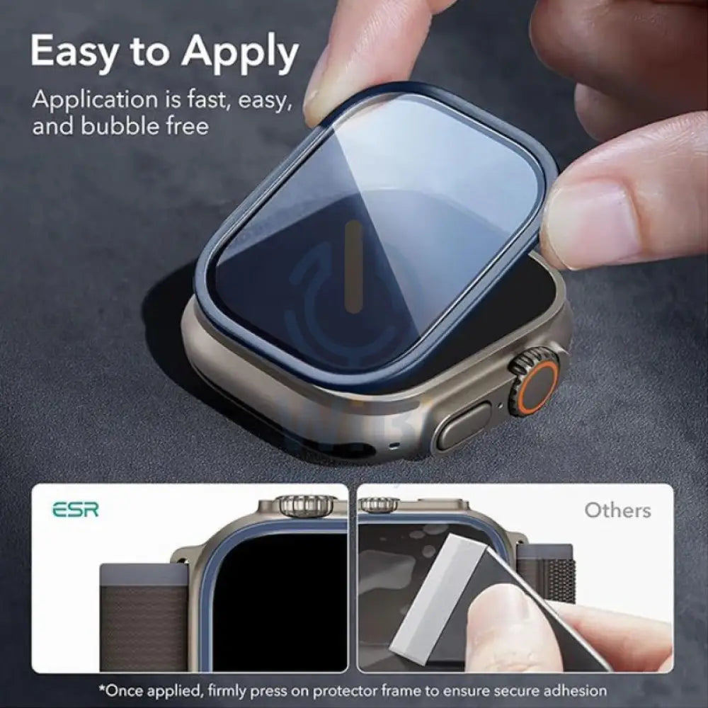 ESR Apple Watch Ultra Armorite Screen Protector - Clear / Pack Of 2 Accessories > Smart Watches > Cases & Screen
