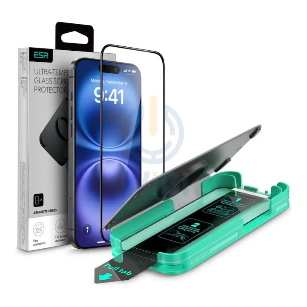 واقي أرموريت ESR Armorite - ابل ايفون 16 / شفاف اكسسوارات > هواتف  تابلت > هواتف > واقيات شاشة