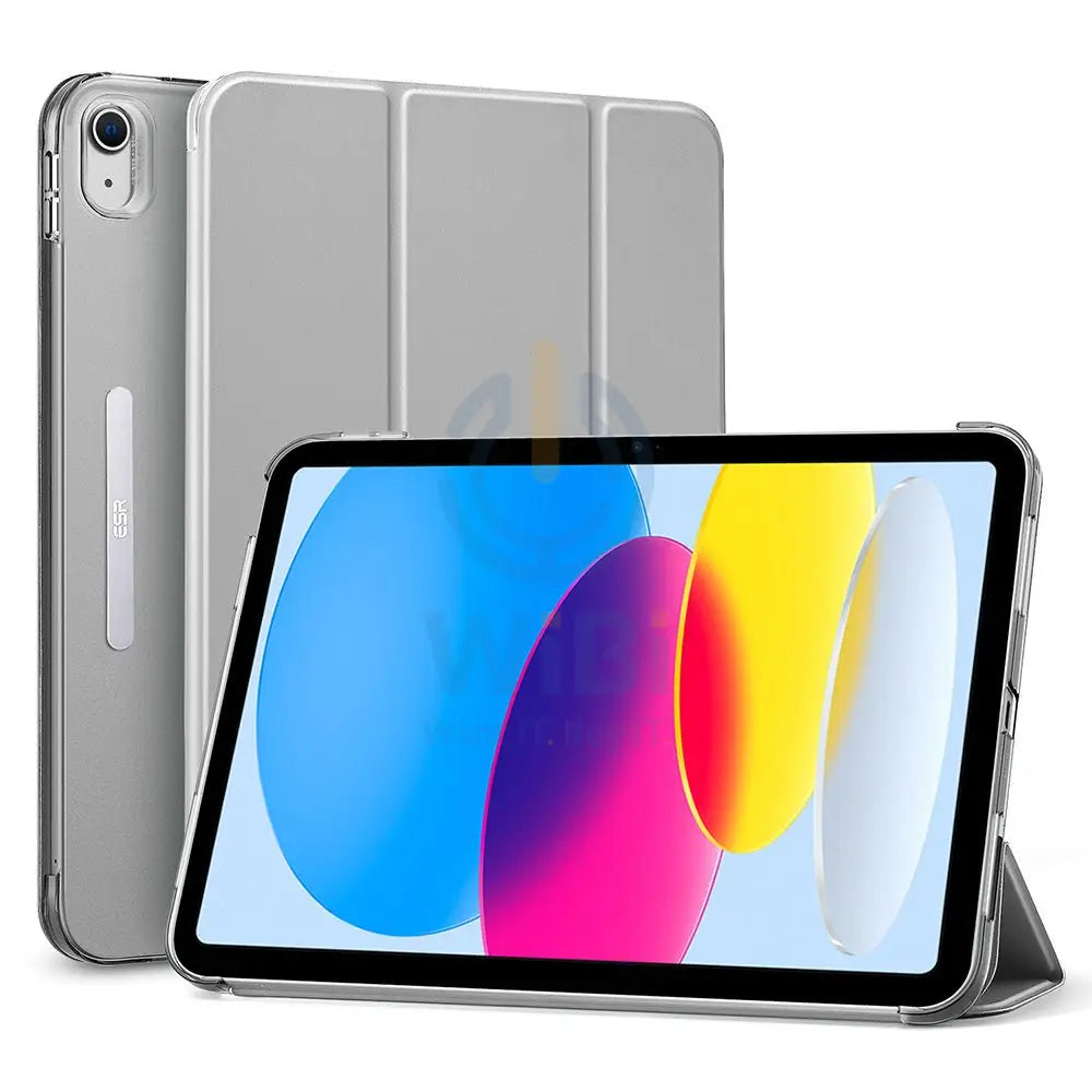 ESR Ascend اكسسوارات Trifold حافظة - ابل ايباد 10.9 2022 ( الجيل العاشر) / فضي  اكسسوارات رمادية > هواتف  تابلت > تابلت > تابلت >