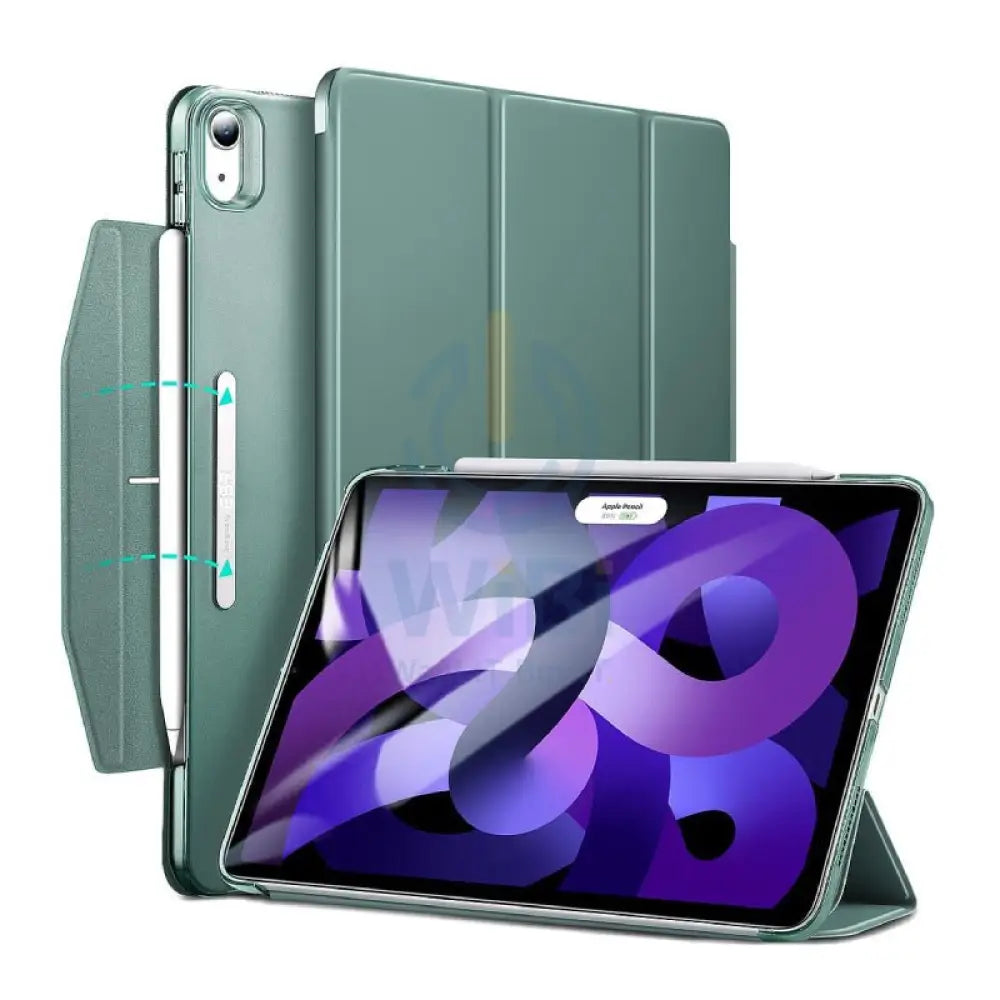 ESR Ascend Ascend Trifold حافظة -ايباد اير جين 6/5/4 11 بوصة / 10.9 بوصة (2020-2024) / أخضر اكسسوارات