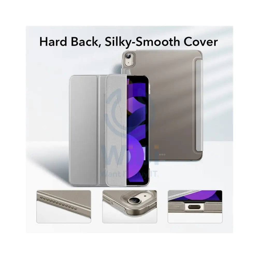 ESR Ascend Trifold Case - Apple iPad Air Gen6/5/4 11’’/10.9’’ (2020-2024) / Silver Grey Accessories > Mobiles & Tablets