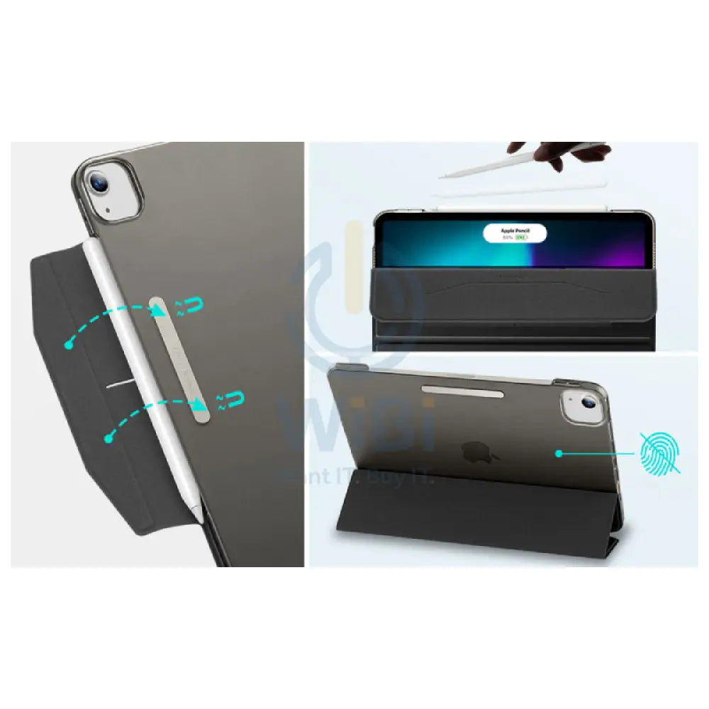 ESR Ascend Trifold Case For Apple iPad Air 13’’ (2024) - Black Accessories > Mobiles & Tablets > Tablets > Covers &