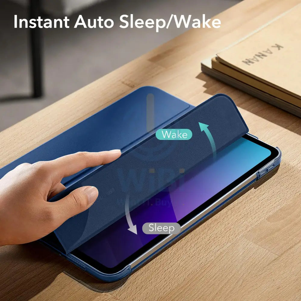 ESR Ascend Ascend Trifold حافظة مع حامل - حافظة - ابل ايباد (10.9 بوصة / 10.9 بوصة / نافي أزرق اكسسوارات  هواتف  تابلت