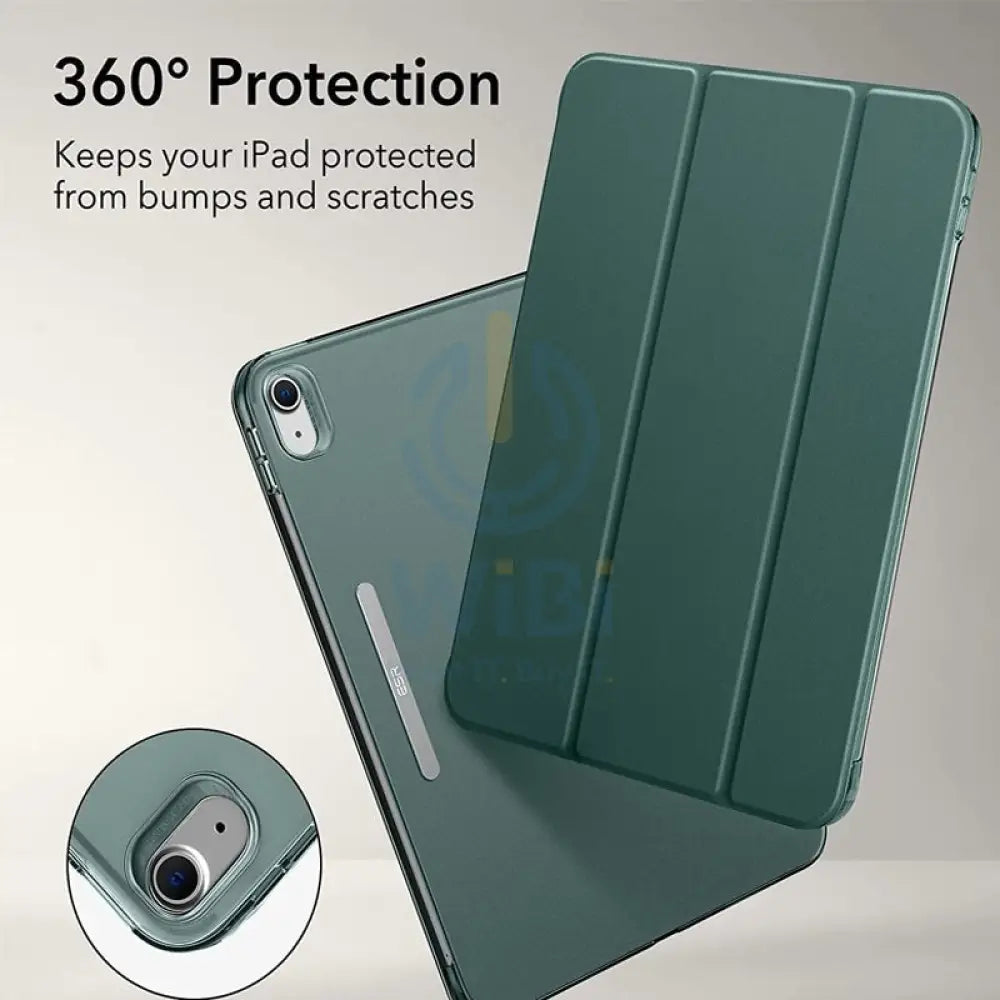 ESR Ascend Ascend Trifold حافظة مع حامل - ابل ايباد (10 الجيل 10.9 بوصة / 10.9 بوصة / أخضر اكسسوارات  هواتف  و