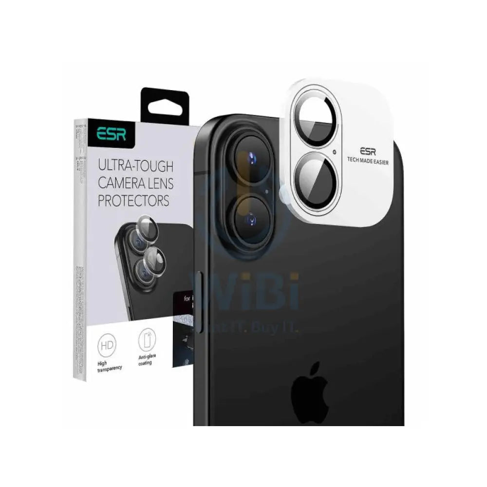 ESR Camera Lens Protector - Apple iPhone 16/16 Plus / Clear Accessories > Mobiles & Tablets > Mobiles > Camera Lens