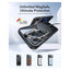 ESR Classic Hybrid Case with Stash Stand (HaloLock) Apple iPhone 16 Pro Max / Clear/Black Accessories > Mobiles &
