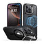 ESR Classic Hybrid Case with Stash Stand (HaloLock) Apple iPhone 16 Pro Max / Frosted Black Accessories > Mobiles &