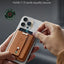 ESR HaloLock Geo Wallet Grip Stand - Caramel Brown Accessories > Mobiles & Tablets > Mobiles > Mobile Holder / Stands