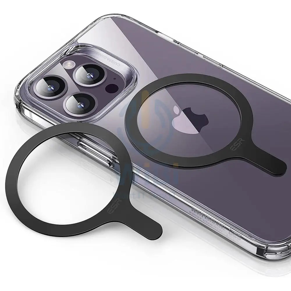 ESR HaloLock Universal Ring ماج سيف 2Z525 - [عبوة من قطعتين] - أسود اكسسوارات  هواتف  تابلت