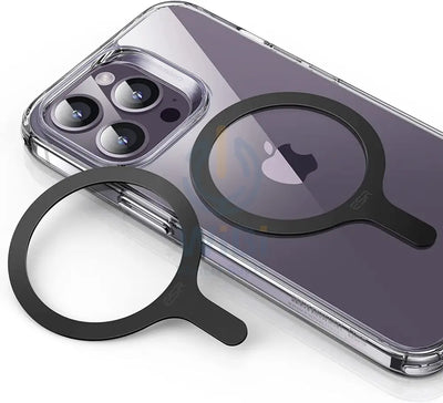 ESR HaloLock Universal Ring ماج سيف 2Z525 - [عبوة من قطعتين] - أسود اكسسوارات  هواتف  تابلت