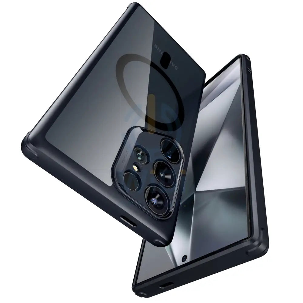 ESR Samsung Galaxy S24 Ultra Case with HaloLock - Clear Black Accessories > Mobiles & Tablets > Mobiles > Covers & Cases