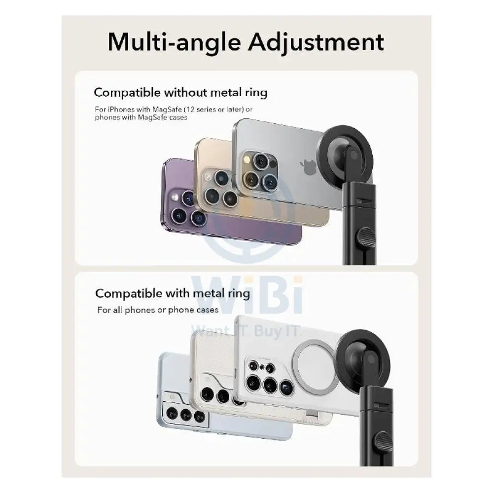 ESR Magsafe Flight Stand - Black Accessories > Mobiles & Tablets > Mobiles > Mobile Holder / Stands