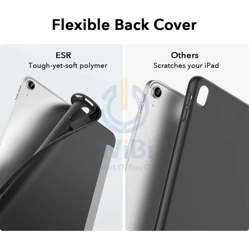 ESR Rebound قلم حافظة  ابل ايباد اير / أسود اكسسوارات  هواتف  تابلت  تابلت  شاشة &