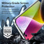 ESR Tempered Glass Edge To Edge Privacy Screen Protector - Apple iPhone 14 / 13 / 13 Pro - Clear / Pack of 2